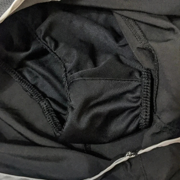 Nike Dri Fit Tempo Running Shorts, Color Black/White Size S - Picture 9 of 12